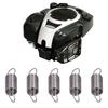 10SET Compact Governor Spring Iron Choke Spring Durable Replacement Part for 790849 699056