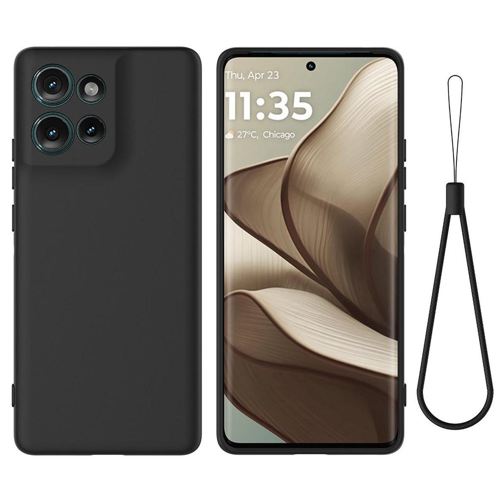 Custodia in Silicone Liquido per Telefono Motorola Edge70 Pro & 60/60S