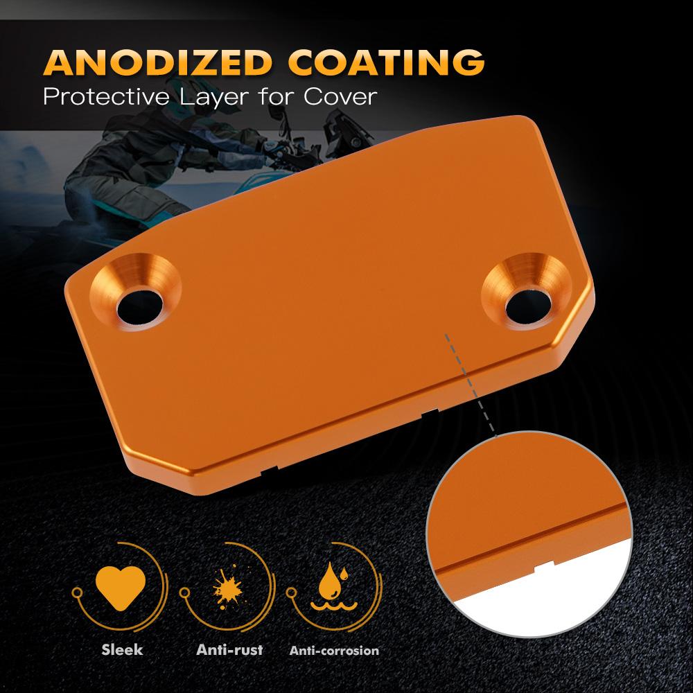 For KTM EXC 300 TPI EXC 250 EXCF 350 EXC 450 SX 125 SXF 250 SXF 450 XCW XC XCF XCF-W Brake Clutch Master Cylinder Reservoir Cap