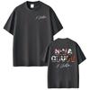 Singer Nina Chuba Album Tour 2025 Pattern Summer New Mens Womens Hiphop Round Neck Cotton Fashion Oversized Short Sleeved