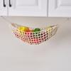 1pcs Home Kitchen Fruit Hanging Basket,Hanging Fruit Hammock For Kitchen Under Cabinet, Handwoven Hanging Fruit Holder For Home Boat Camper