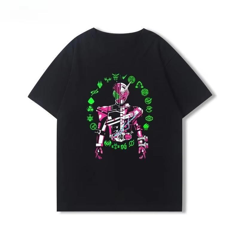 Kamen Rider Emperor Ride Japan Cotton Short sleeved Mens New Tshirt Couple Summer S