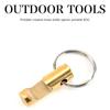 Taschenzylindrischer Bierflaschenöffner Zinklegierung Kreativ Mini Schlüsselanhänger Outdoor Camping Tragbare Küchenwerkzeuge Gadgets Öffner