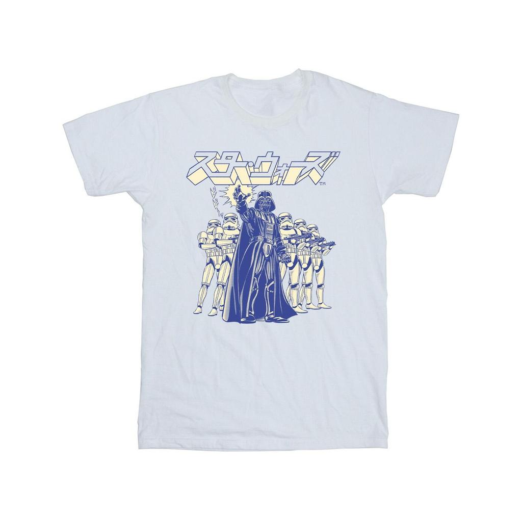 STAR WARS Mens Japanese Darth T-Shirt