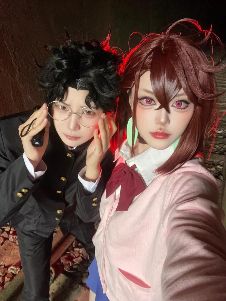 Anime Dandadan Aira Shiratori Cosplay Kostüm Momo Ayase JK Matrosenröcke Anzug Ken Takakura Jacken Hosen Perücke Schuluniform