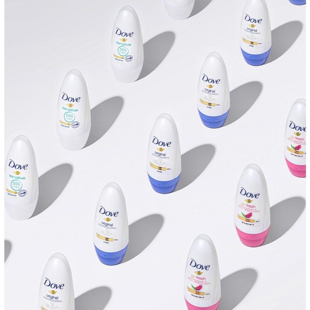 Dove Original Roll-On Deodorant, 40ml, 2 units