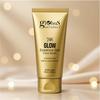 Globus Naturals 24K Glow Gel Gezichtsreiniger met Saffraan & Vitamine E - Verhelderende Radiante Reiniger voor Stralende Huid, Zachte Dagelijkse Gel Reiniger voor Iedereen