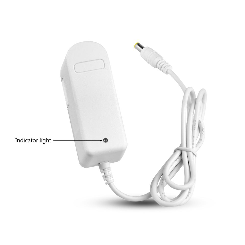 

12 В постоянного тока, вилка европейского/американского стандарта, 110 В переменного тока/220 В постоянного тока, 12 В постоянного тока, 1 А, 2 А, 3 А, 5 А, белый адаптер для универсального выходного калибра 5,5x2,1 мм