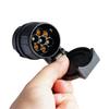 13 To 7 Pin Plug Adapter Trailer Connector Waterproof Plugs 12V Protect Towing Adapter Plug Socket Used On Motorhome Trailers