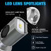 1Pc H4 LED Dual Color Motorcycle Headlight Bulbs BA20D with Fan Hi/Lo Beam 15W 12000LM 12V Fog Lamp Scooter Yellow White 3000K 6000K Motor Accessories