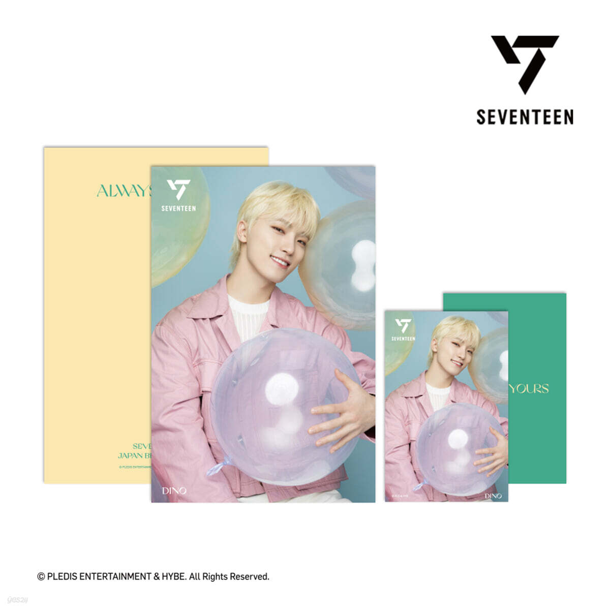 

[SEVENTEEN - ALWAYS YOURS] 3D Лентикулярная открытка [версия Дино]