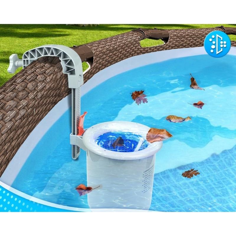 Household Pool Slag Blocker Cleaning Tool Pool Maintenance Cleaning Tool Pool Skimming Equipment Accessories