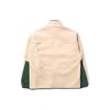 FILA Velvet Jackets Unisex Beige Stand Collar Thickened FS2PLD4E11X-LBE