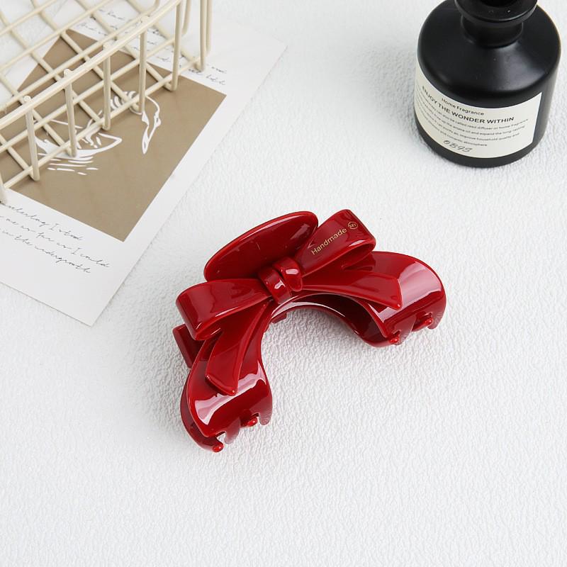 Tulip Cherry 2024 High-End Spotted Dog Hair Clip