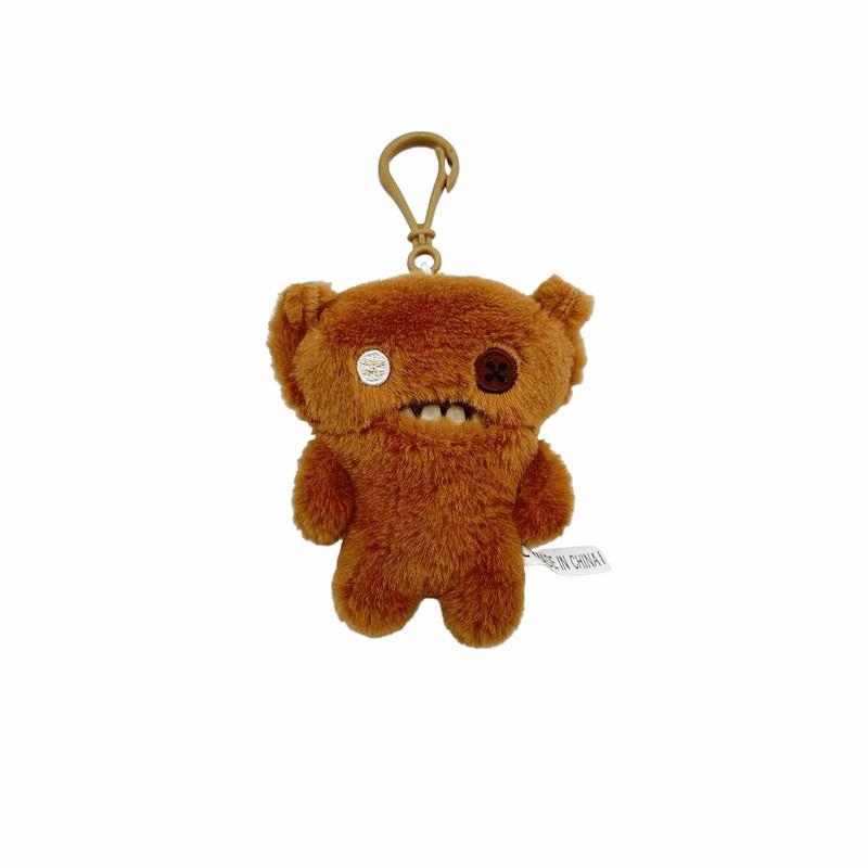 Big Fuggler Teeth Monster Plush Keychain Toy Cartoon Design Children Use Gift