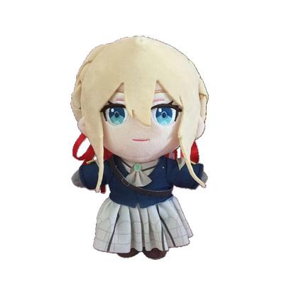 Plyšové panenky Violet Evergarden Cosplay panenky Anime Kreslený plyšák 20cm Polštář Dětský plyšák Narozeniny Dětské dárky