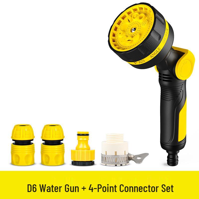 

Multifunctional High-Pressure Garden Hose & Car Wash Water Gun Set
