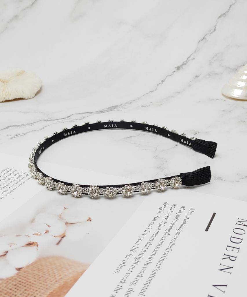 Maia Flower Jewel Princess Headband
