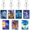 1pc Anime Charizard Mewtwo Gardevoir Cartoon Cool Game Characters Self Made Acrylic Keychain 5cm Pendant Decor Gifts Wholesale