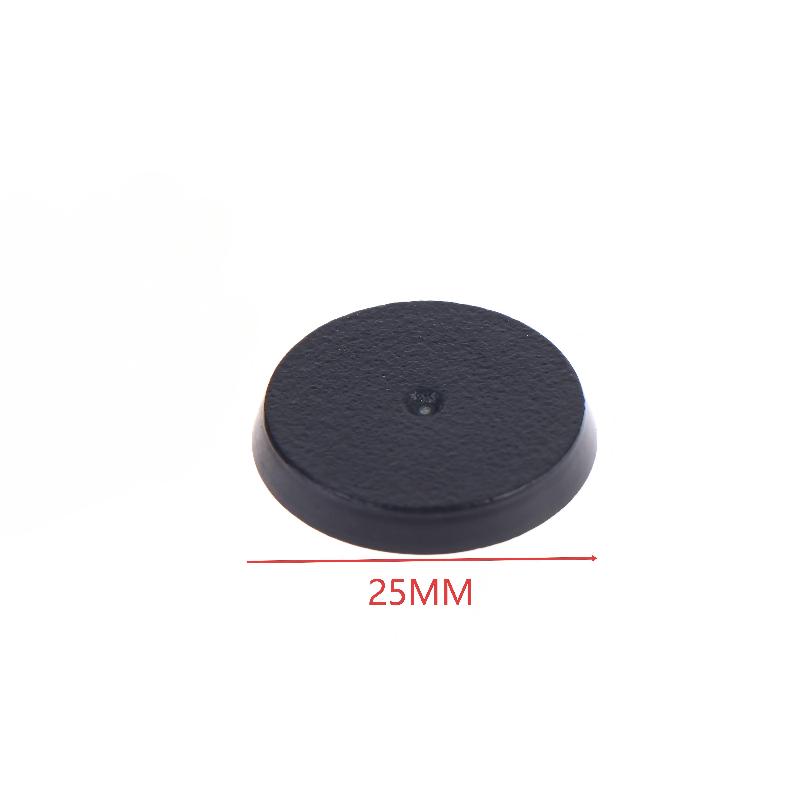 Round Wargame Mini Base 25mm 20/100Pcs Non-slip Stable Bases for Wargaming Model DIY Painting Hobby Projects