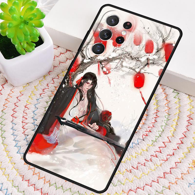 Mo Dao Zu Shi Silicone Phone Case For Samsung Galaxy note 10 pro S26 S25 S24 S23 S22 S21 Plus S25Ultra Capa Cover