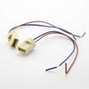 0.2m Ceramic G9 Halogen Type power socket led Lamp bulb Base 250V 2A Ceramic Holder cable wire connector G9 lead LED lights