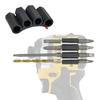 Plastic Bit Gripper Quick Change Tool Cover Tool Cover Driver Bit Black Bit Holders Mount Attachment Power Drill