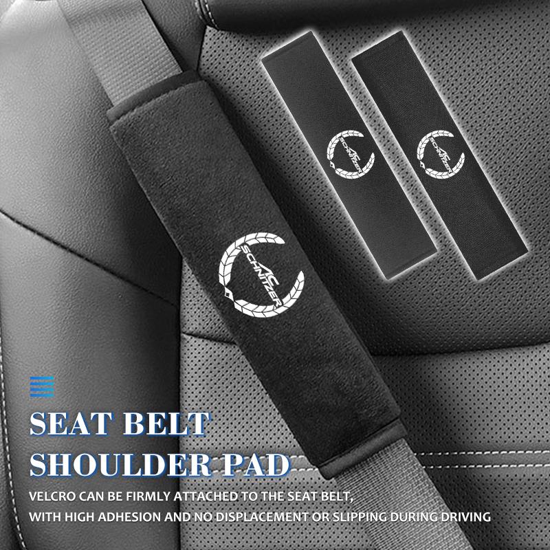 Car Seat Belt Shoulder Protector Cover Safety Belt Padding Pad For BMW M3 M5 M6 Performance X1 X2 X3 X4 X5 M F01 Alpina F20 AE2