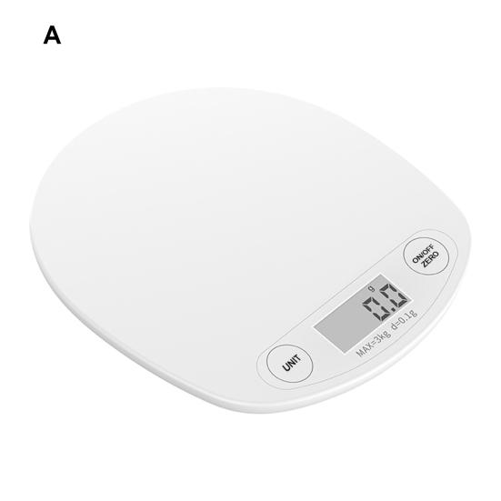 Bilancia Da Cucina Elettronica In ABS Con Display LCD Rosa - Capacità 5 Kg E Funzione Tara
