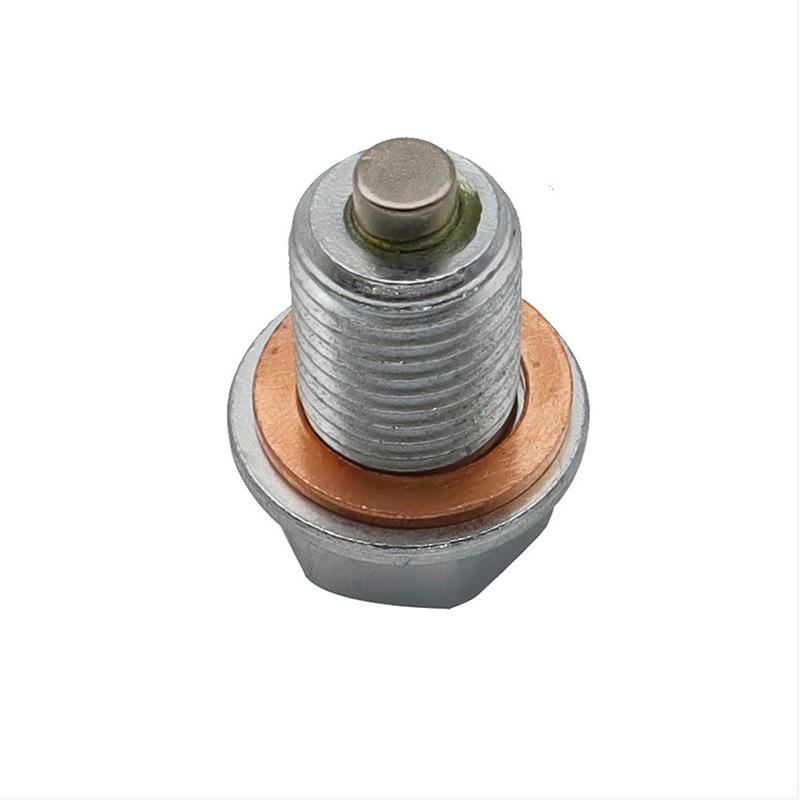 M14x1.5 Magnetic Oil Drain Plug for Honda, Ford, Hyundai, Mazda - Strong Magnetic Bolt