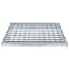 vidaXL Grille Silver 40 X 40 X 2 Cm Hot-dip Galvanized Steel