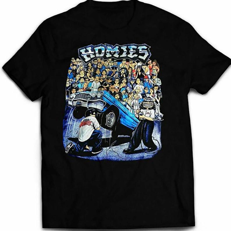 Homies Vintage Style Streetwear Unisex Tee Unisex T-Shirt XL