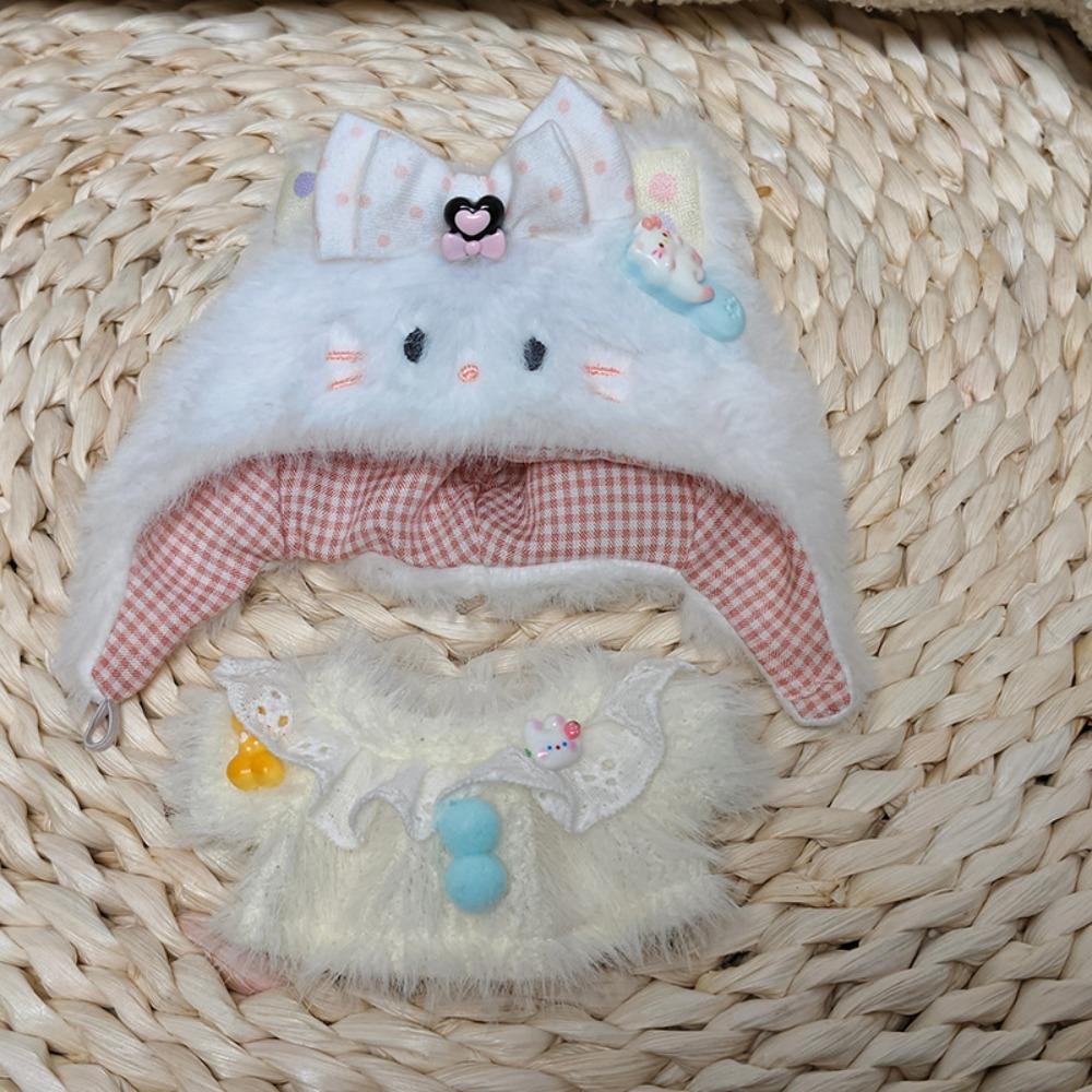 

Kids Toys Sweater Pant Set Replacement Games Doll Accessories Fashion Doll Outfit for 10CM Doll Set 4