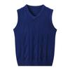Herbst 2024 Herren Strick V-Ausschnitt Ärmellos Pullover Weste