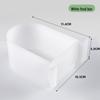 Black Phoenix Tiger Skin Parrot Feeder: Enlarged Food & Water Bowl for Bird Breeding