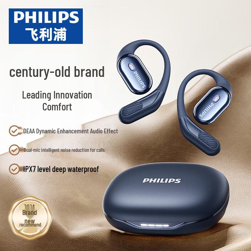 Philips TAT3759 True Wireless Ear-Hook Bluetooth Headset
