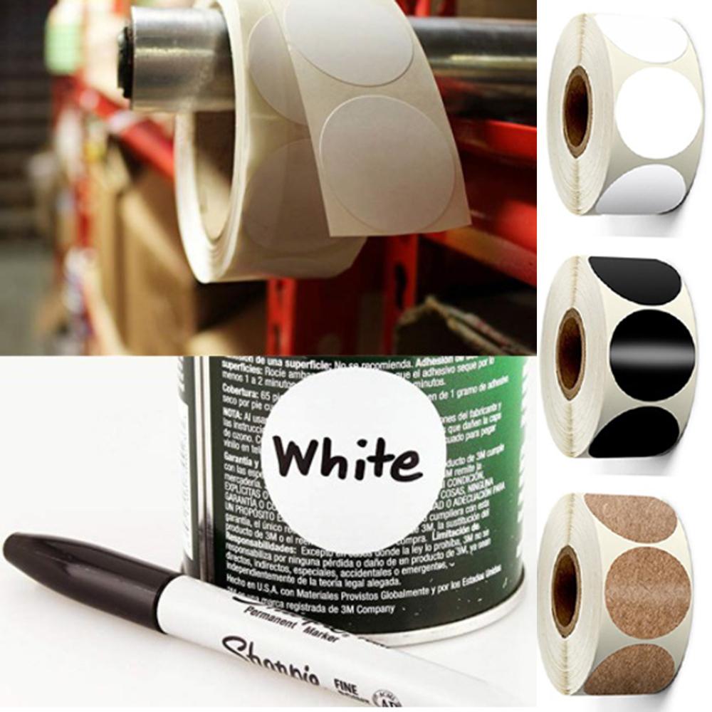 Stationery 1 Inch Color Labels Stickers Dot Labels Stickers Mark stickers Chroma Label Stickers