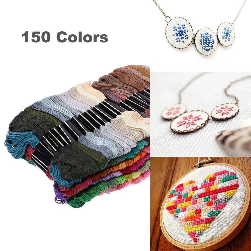 20//50x Thread Bobbins Cross Floss Craft Holders Organiser Stitch Embroidery Set.
