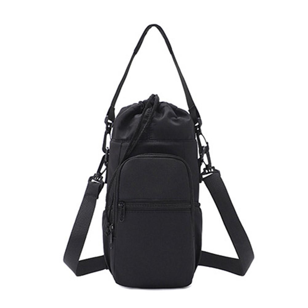 32oz 40oz Insulated Water Bottle Carrier Sling Bag with Phone Pocket Crossbody Gym Bag Water Bottle Holder with Adjustable Strap