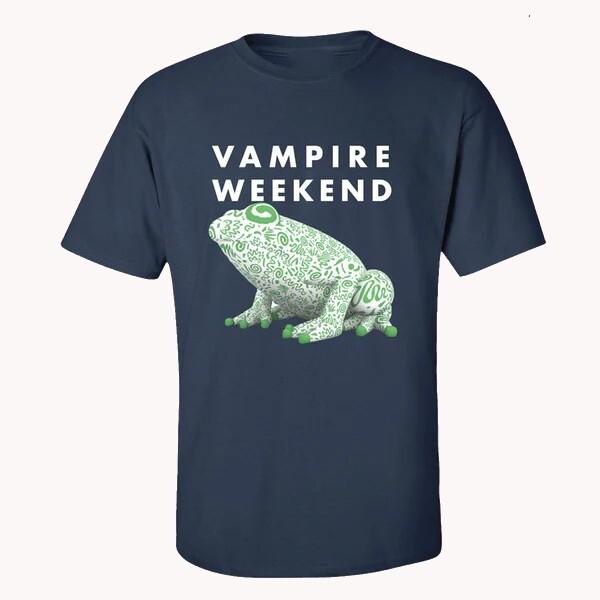 

Vampire Weekend Inflatable Frog Shirt Navy Blue Classic Unisex S5XL UU004 Unisex T-Shirt XXXXL