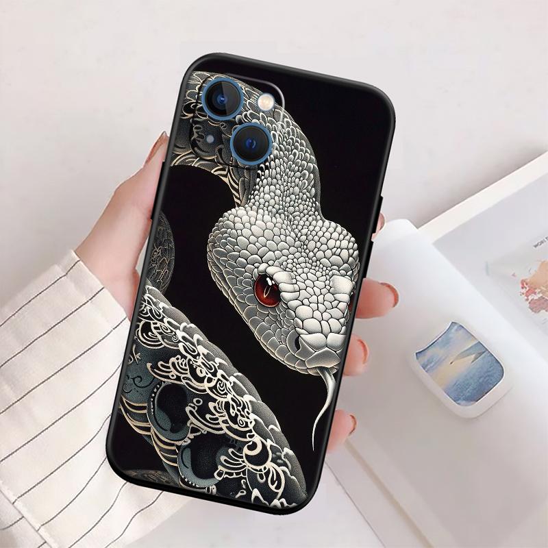 BH15 Cobra Snake Phone Case for Samsung Galaxy A11 A12 A13 A15 A52S A53 A55 A56 A70 A71 A72 A73 F06 F16 F56 S10 Plus S10e