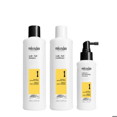 Hair Thickening Kit - Nioxin - System 1 - Scalp Treatment - Natural Hair - Increased Volume