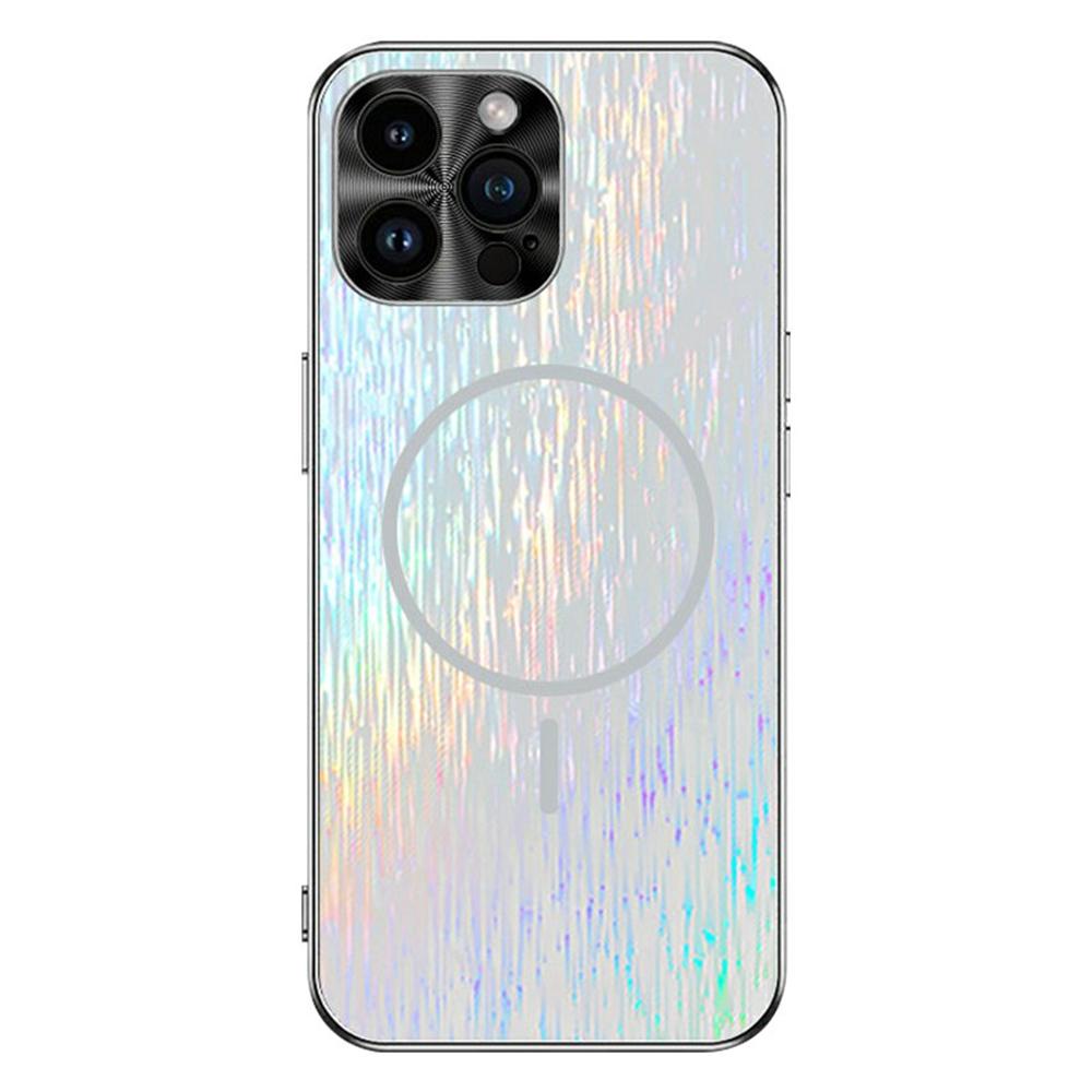 For iPhone 13 Pro Max Magnetic Case Dazzling Shockproof Ultra Slim PC Phone Back Cover
