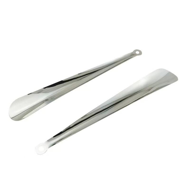 Shoe Horn Durable Alloy Construction with Ergonomic Handle Shoe Helper for Business Professionals and Sports Enthusiasts