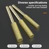 6Pcs/Set Diamond Coated Cylindrical Burr 4/4.8/5.5Mm Chain Saw Grinder Stone Resistant Chain Saw Grinding Carving Grinding Tools
