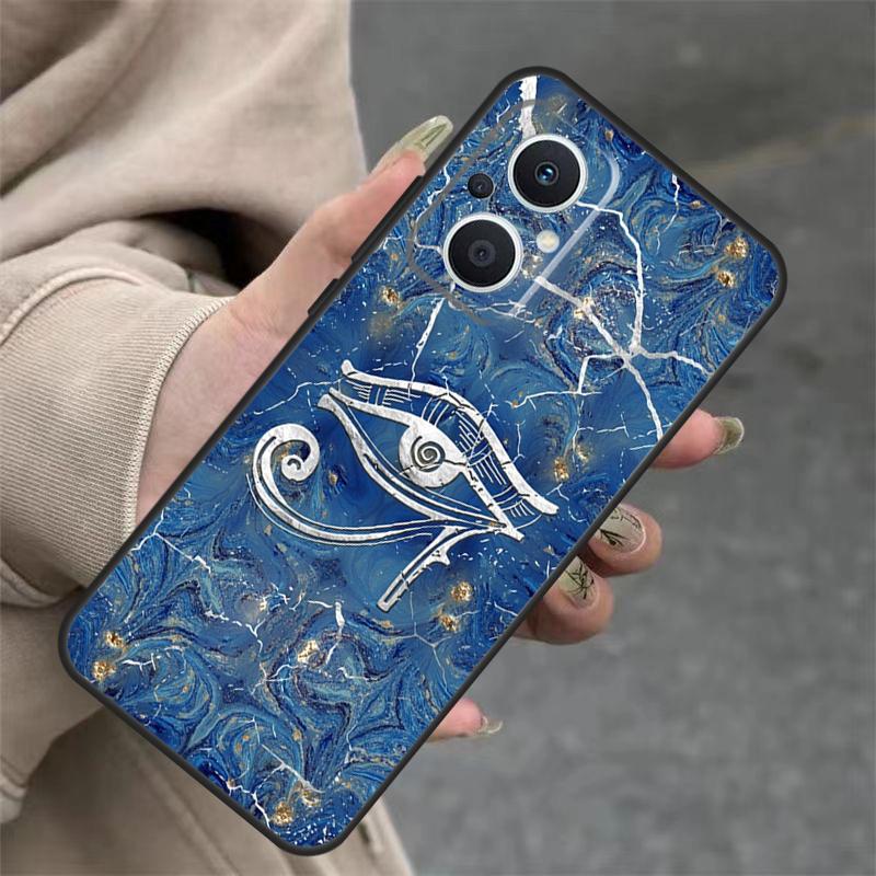 Egypt Pharaoh Mural Case For OPPO Reno 14 12 11 10 13 Pro 14F 13F 12F 11F 8 7 Lite OPPO Find X9 X8 X6 Pro Cover
