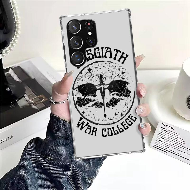 F-Fourth W-Wing Dragon Soft Phone Case For Samsung Galaxy S22 S23 S24 S25 Edge S26 Ultra S20 FE S21 Plus + Fundas Coque Galaxy S