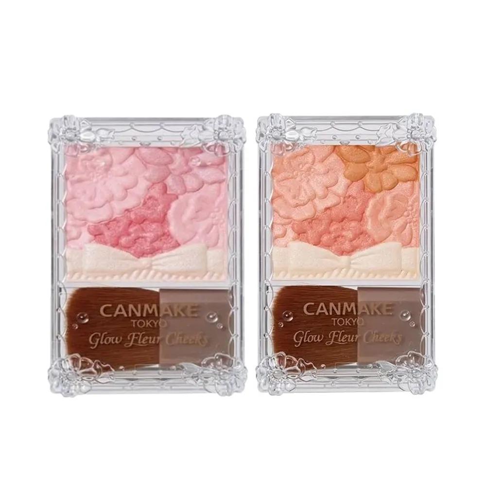 CANMAKE Eyeshadow Palette Canmake Floral Beauty Blush 03 Peach Orange Pink