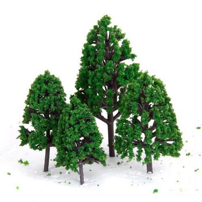 OrgMemory Model Trees Scenery 29-Pack 4-16cm HO Scale