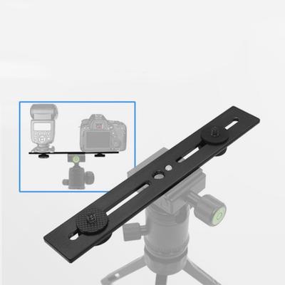 Double-Head Camera Mount Stand Aluminum for Photography Accessories Compatibles Multiple Brands 11.02lbs Support